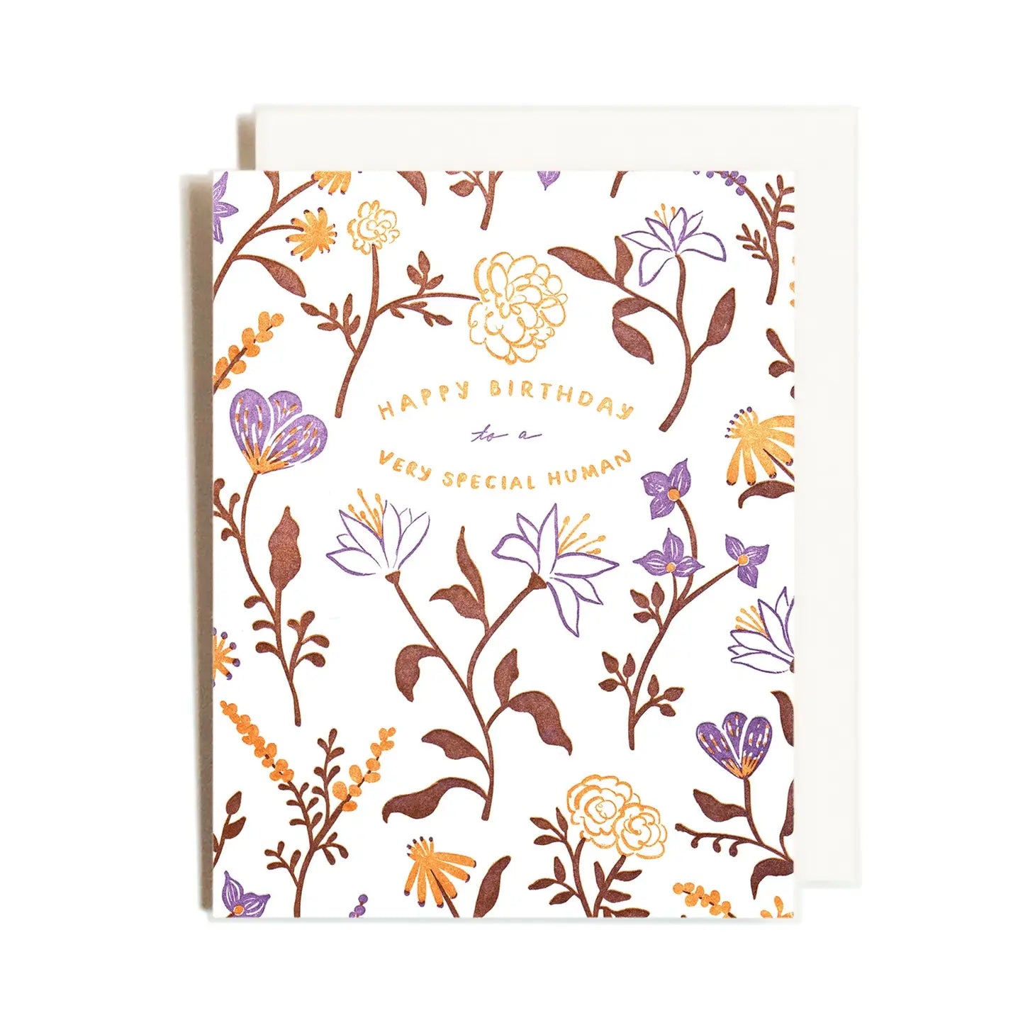 Happy Birthday to a Very Special Human Greeting Card