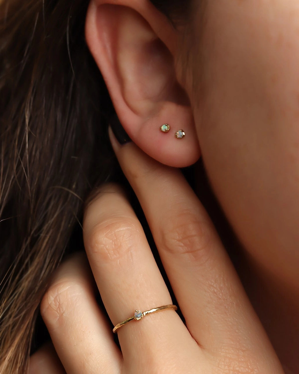 10k Birthstone Earrings