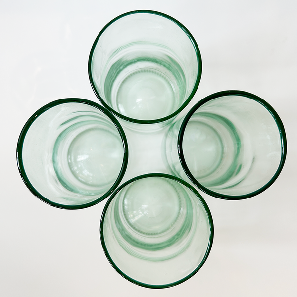 Clear Recycled Glass Tumbler (16 oz) - KESTREL