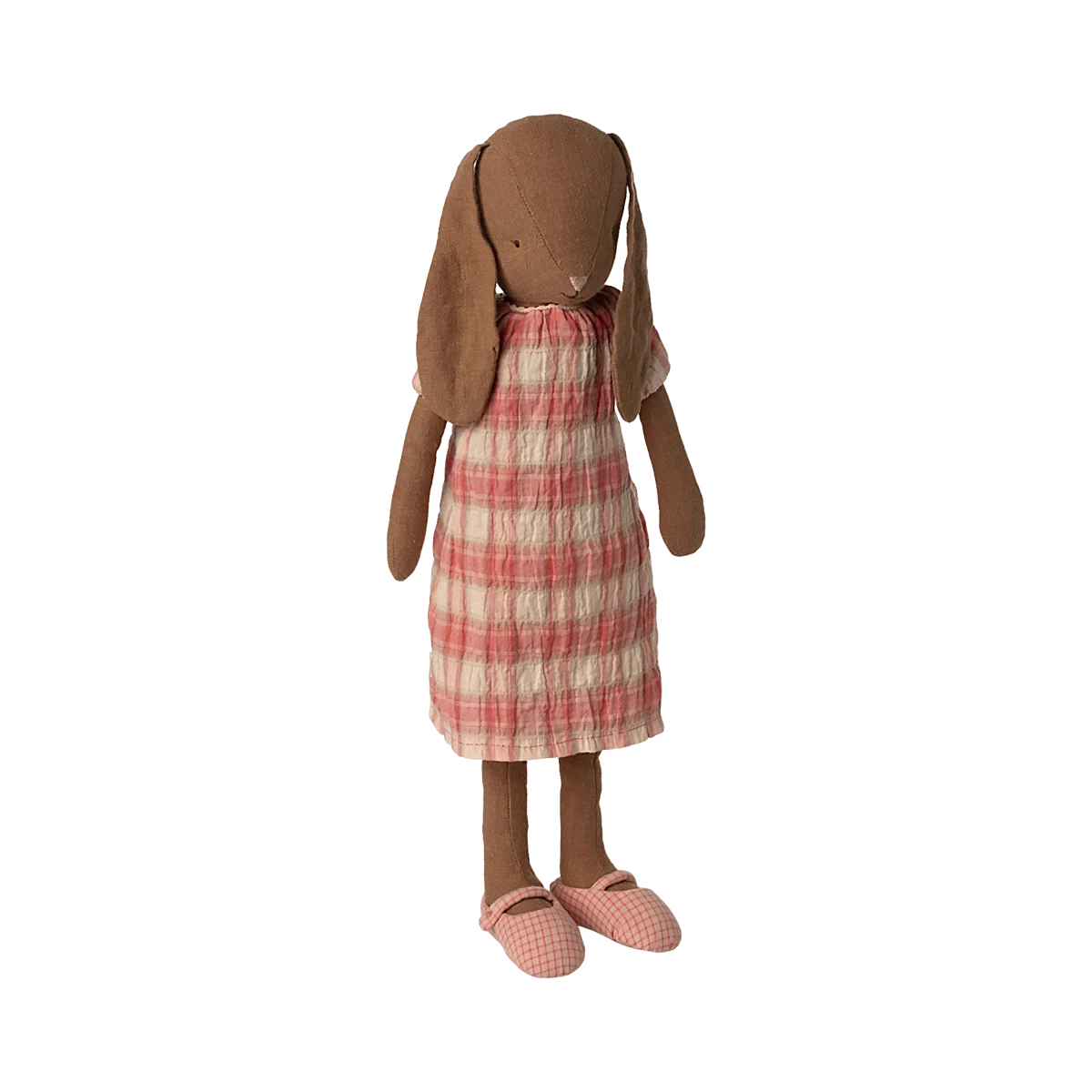 Bunny in a Plaid Dress