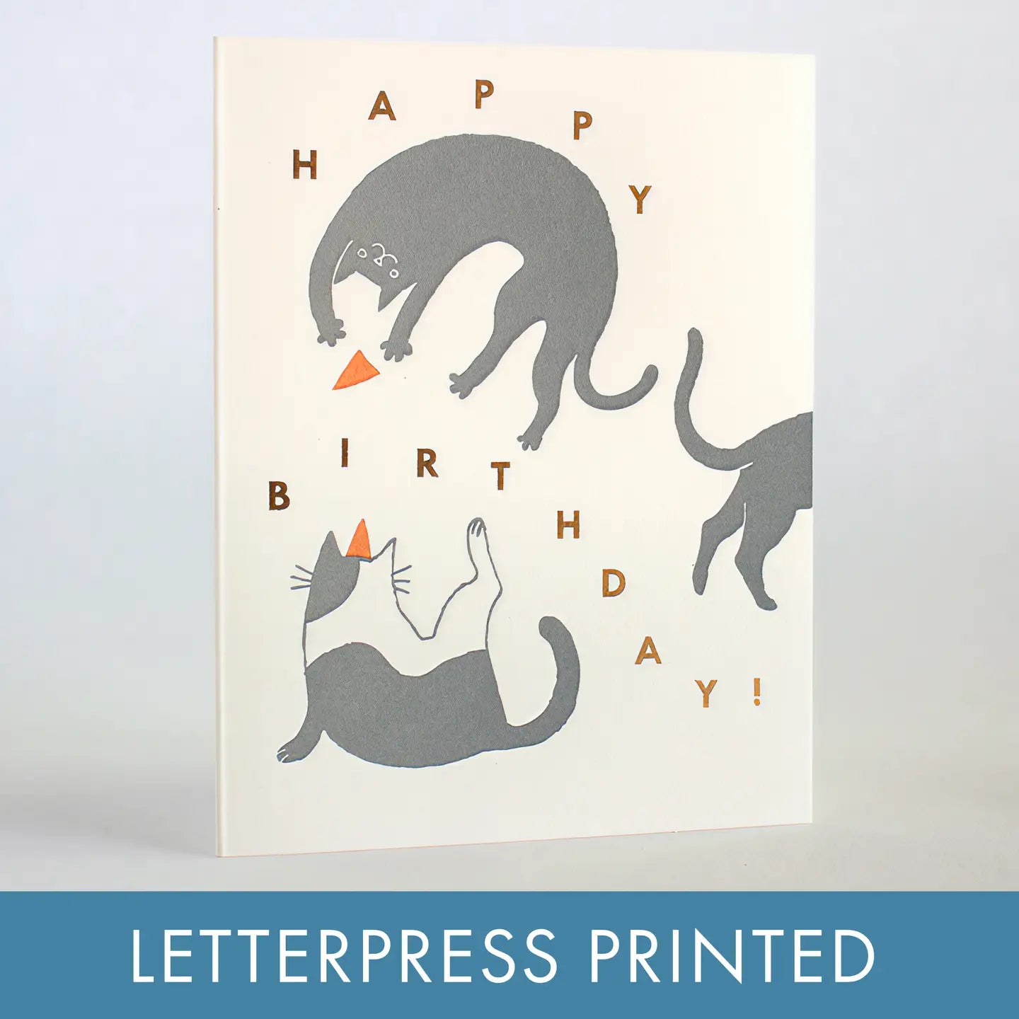 Happy Birthday Cats Card