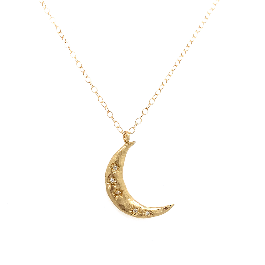 Crescent Star Necklace