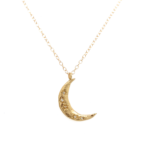 Crescent Star Necklace