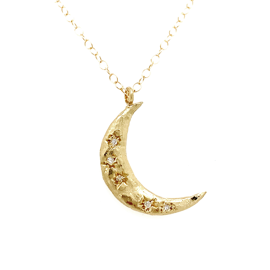 Crescent Star Necklace
