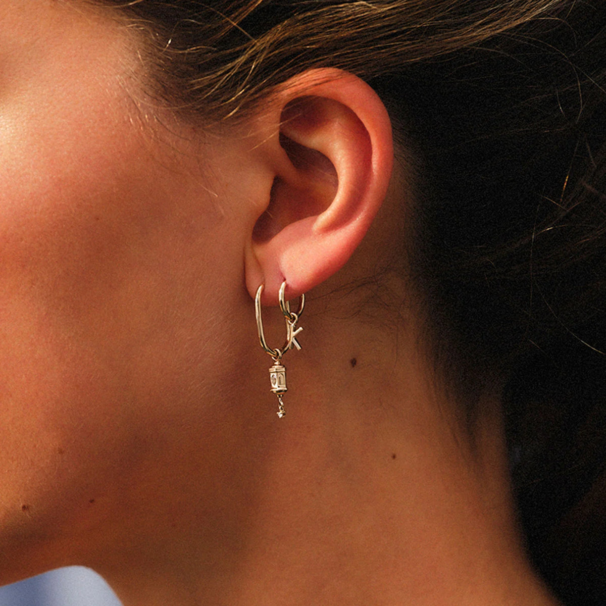 9k Oval Clicker Hoops - SINGLE