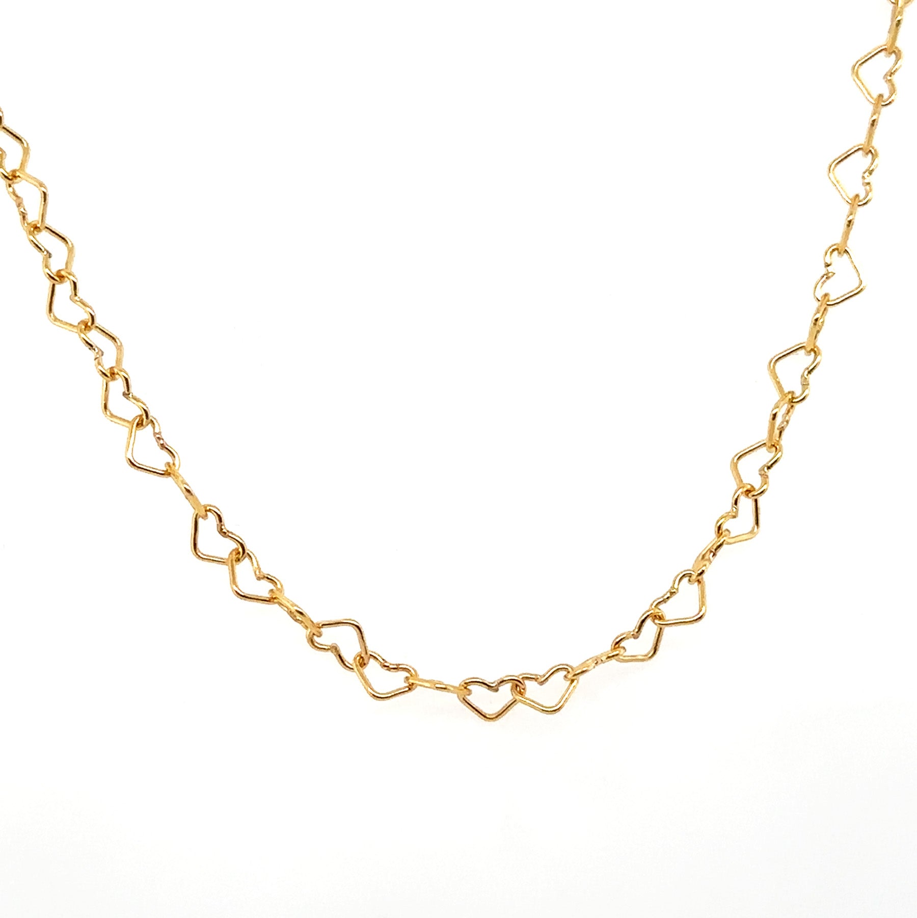 Gold-Filled Heart Chain Bracelet