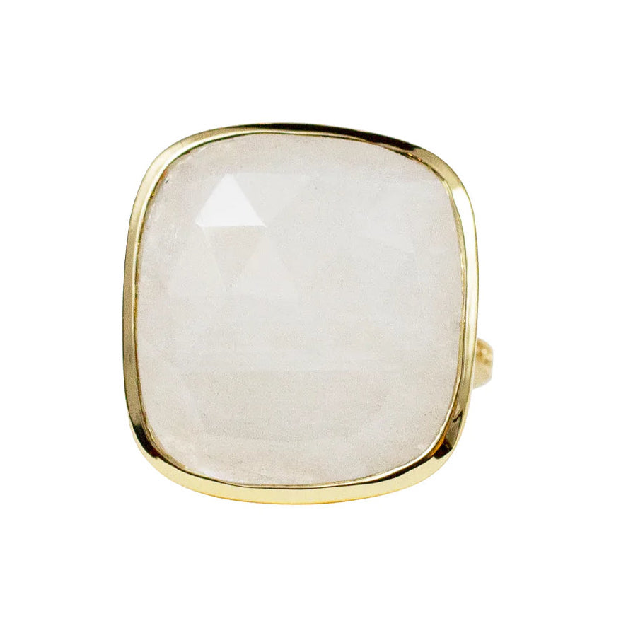 Vermeil Cocktail Moonstone Ring