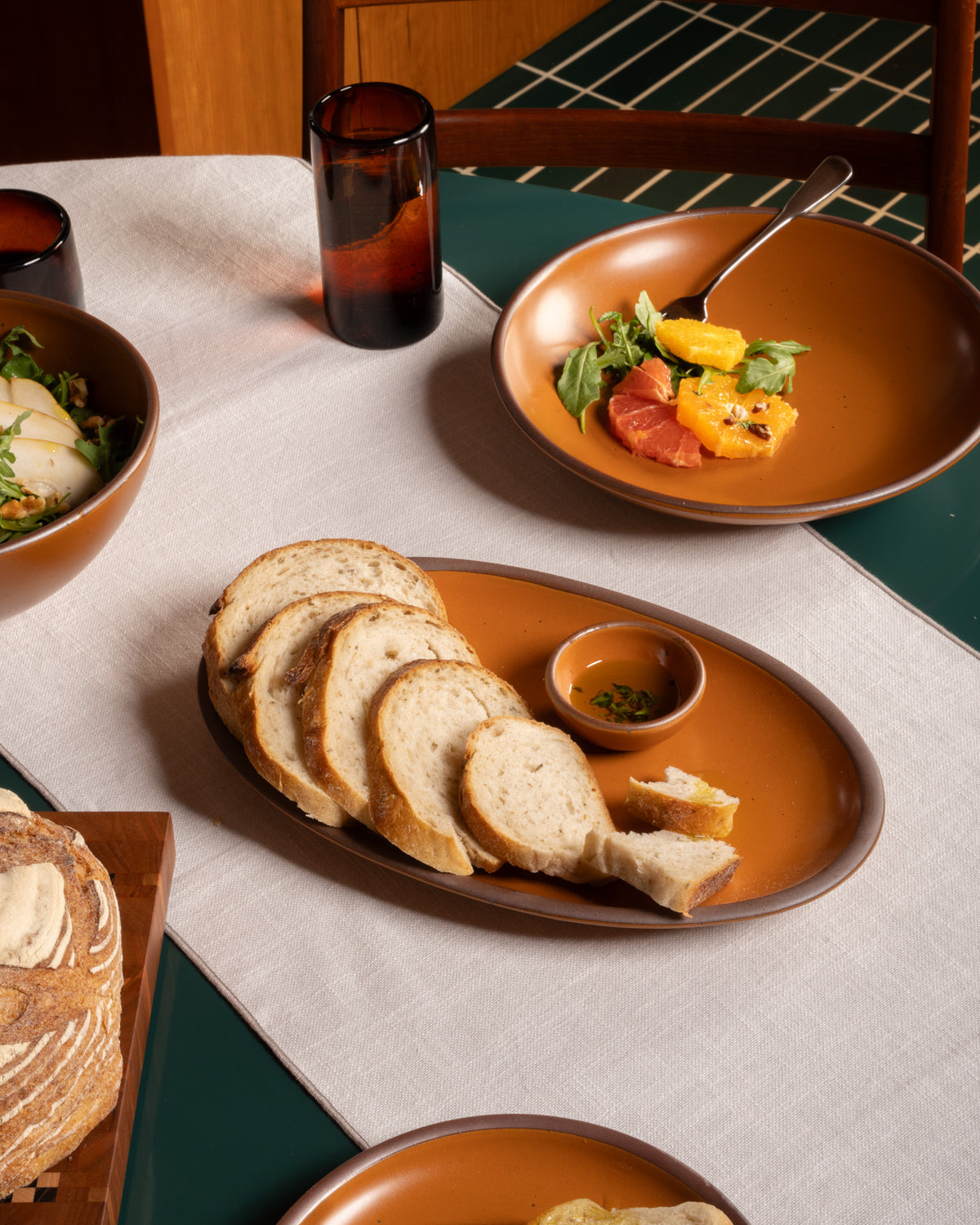 East Fork Medium Oval Platter - Bittersweet