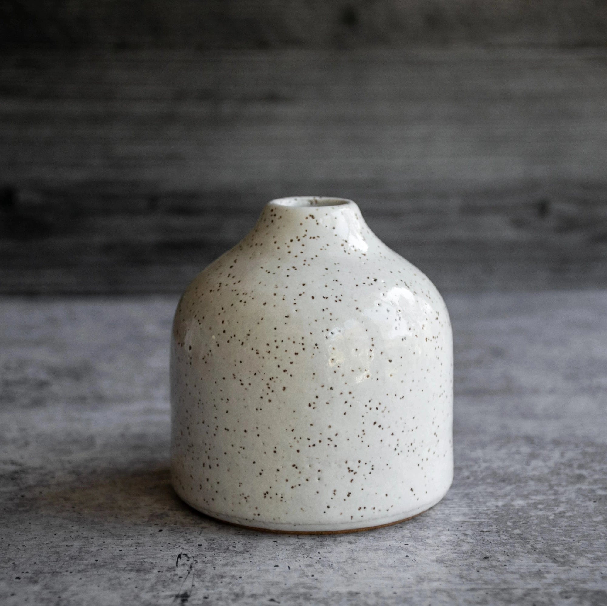 Speckled Bud Vase