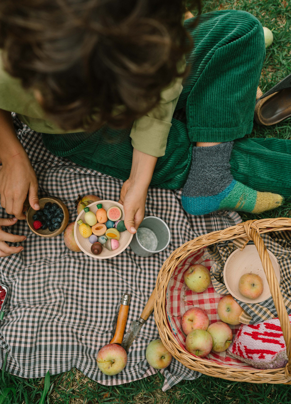 Wooden Grapat Set - Fruits