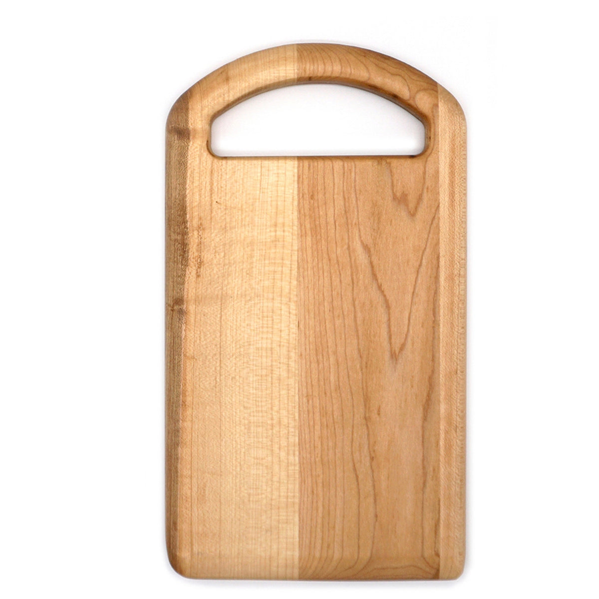 Small Maple Oval Handled Charcuterie Board