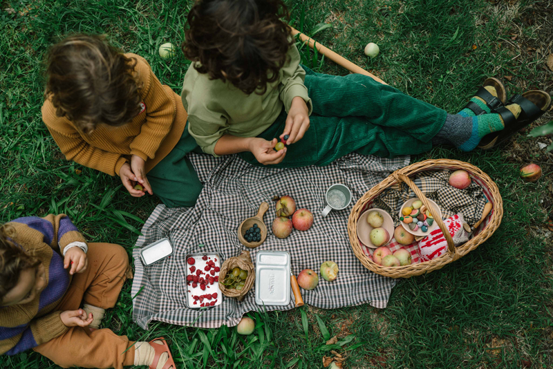Wooden Grapat Set - Fruits