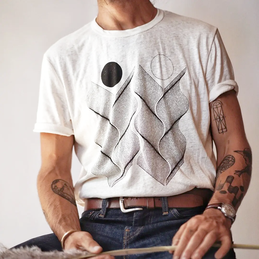 'Contrast' Unisex Tee