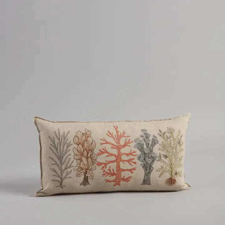Large Coral Pillow
