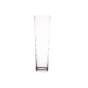 Etched Botanical Glass - Champagne