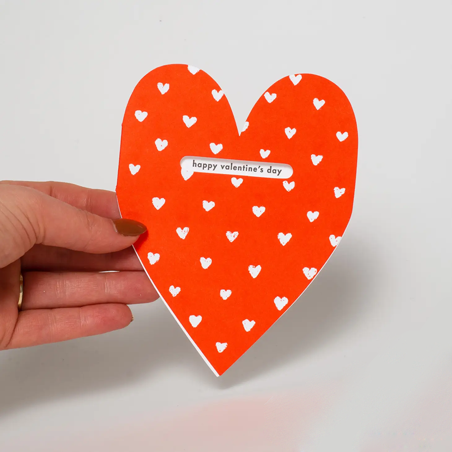 Valentine's Heart Card