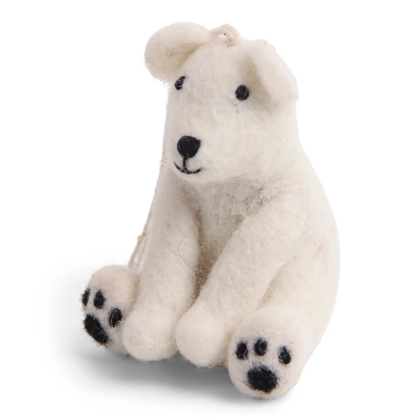 Sitting Polar Bear Ornament