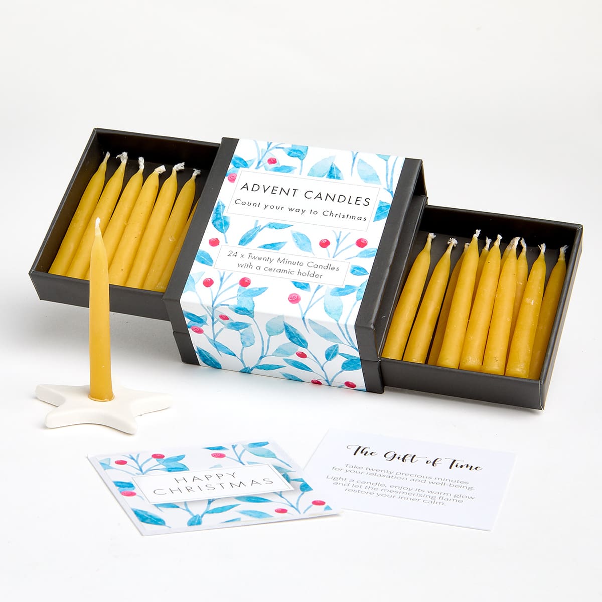 Twenty Minute Advent Candles - Berry
