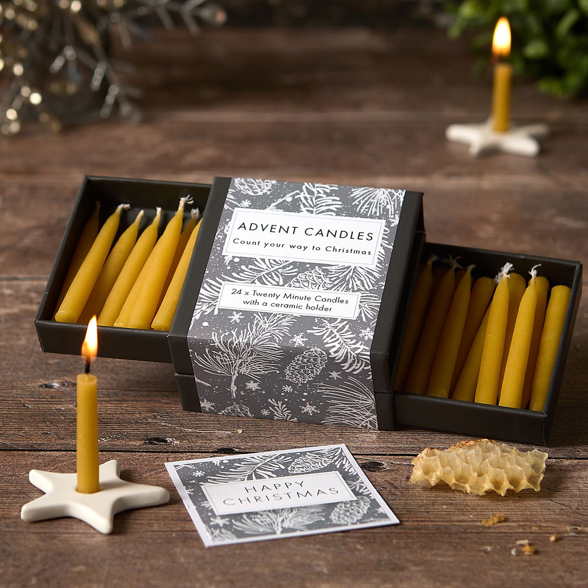 Twenty Minute Advent Candles - Pine