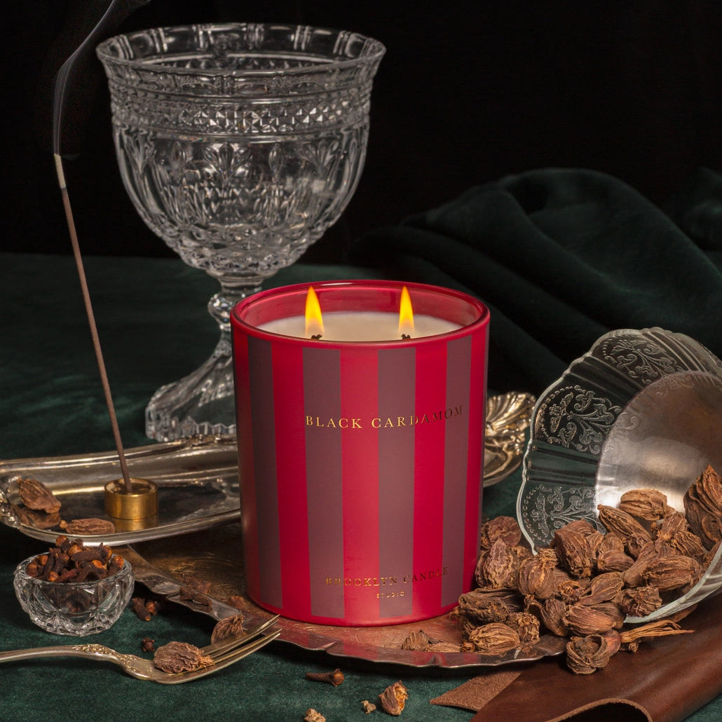 Black Cardamom 2-Wick Boxed Candle