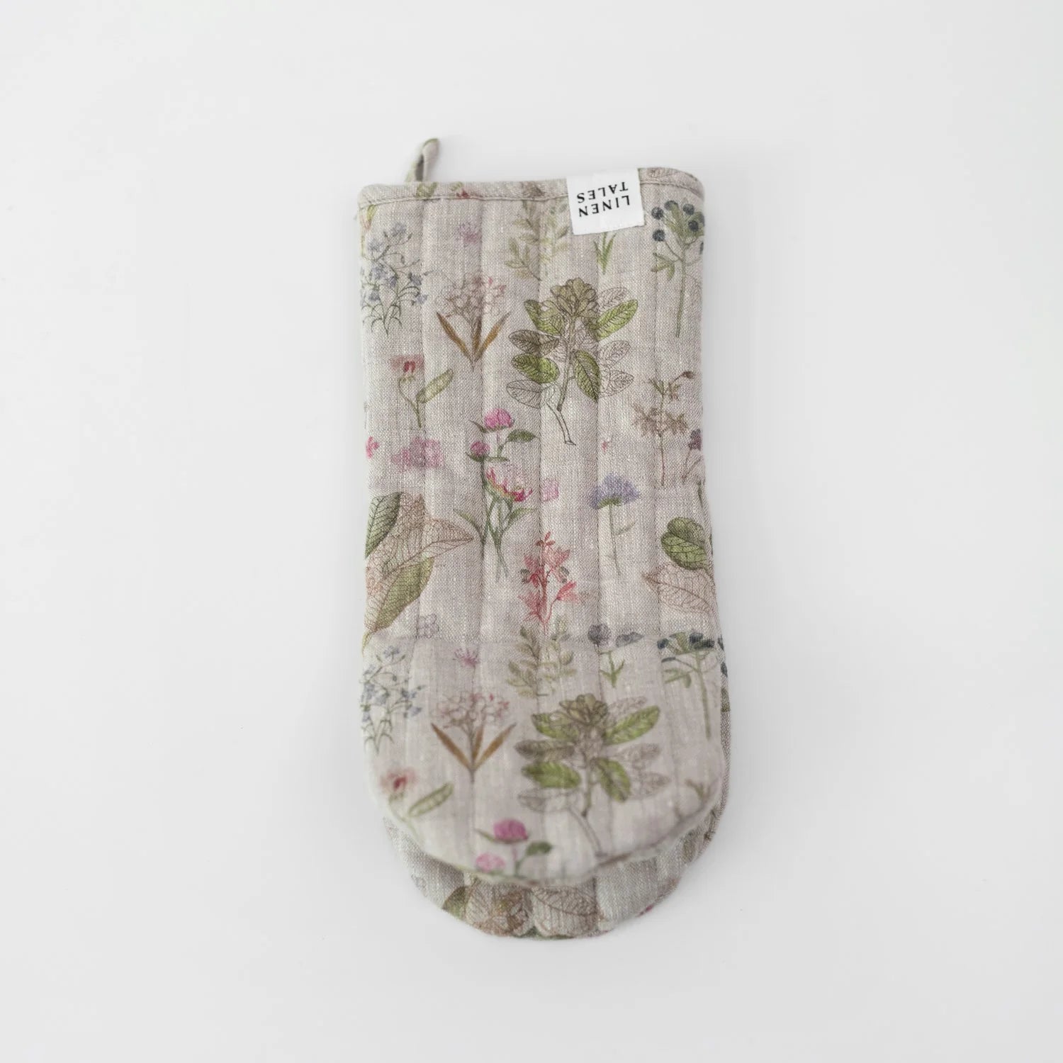 Linen Oven Mitt - Botany