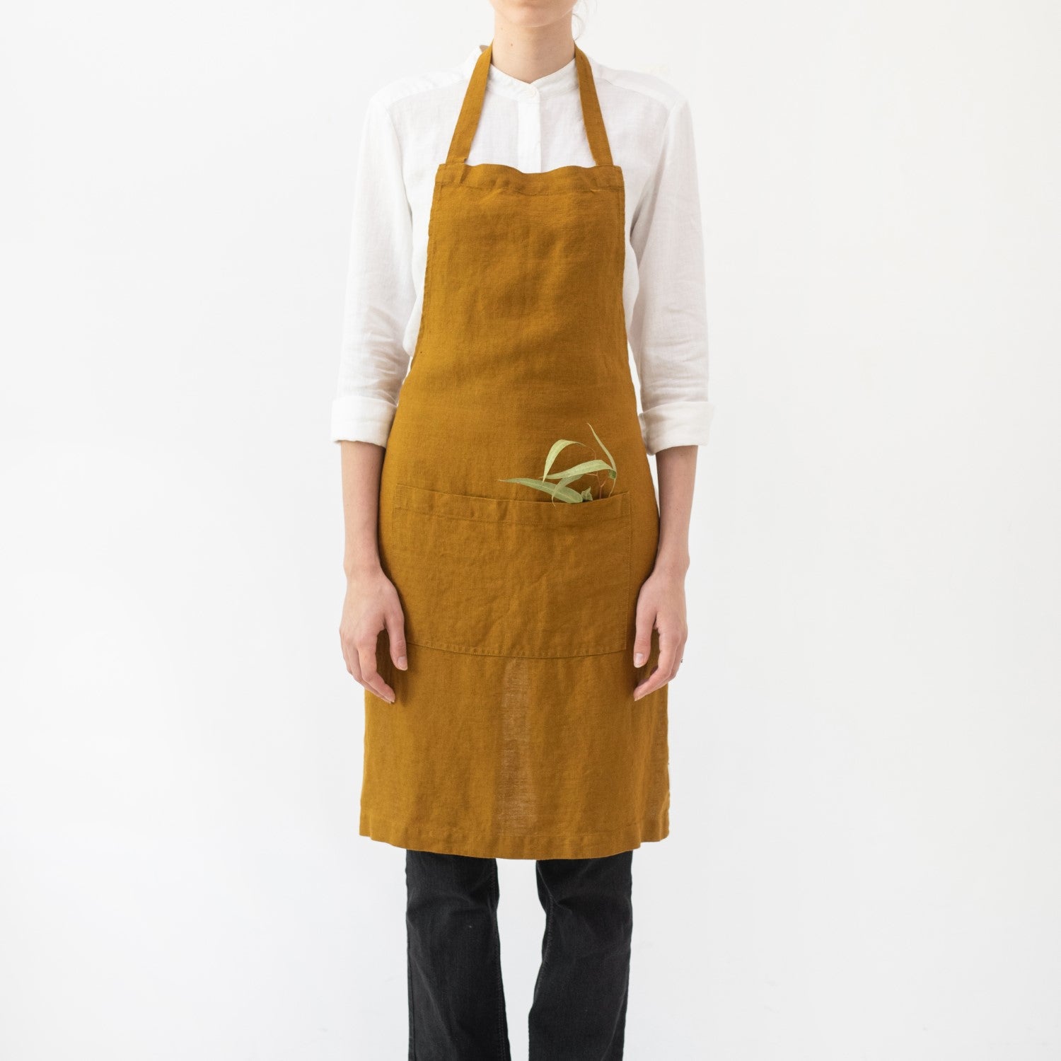 Linen Tales Daily Apron - Bronze