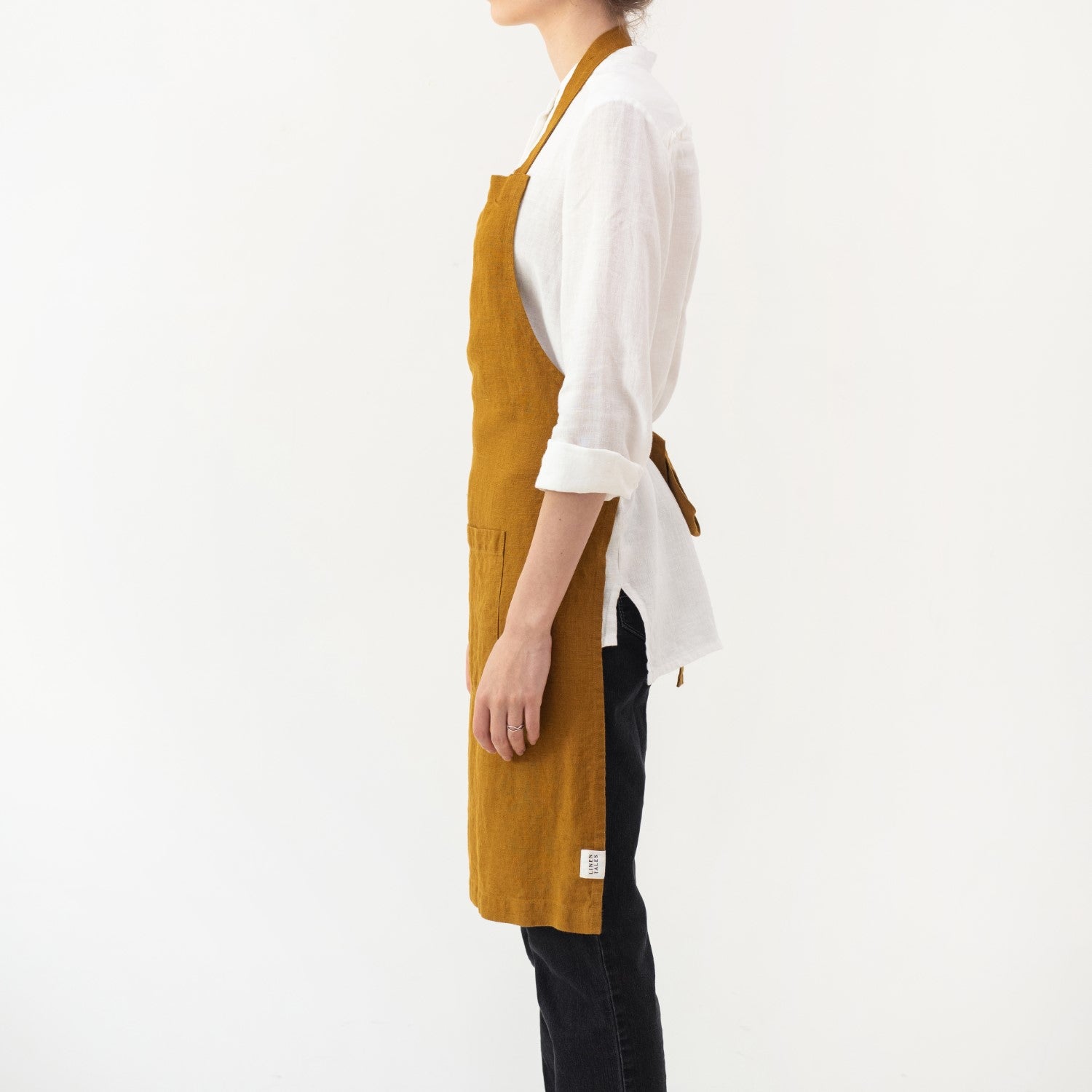 Linen Tales Daily Apron - Bronze