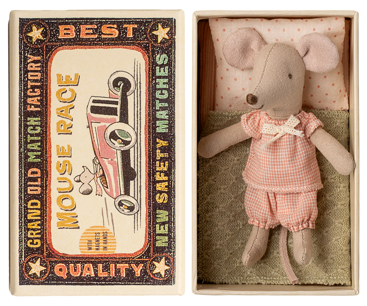Little Sister Mouse in Matchbox - KESTREL