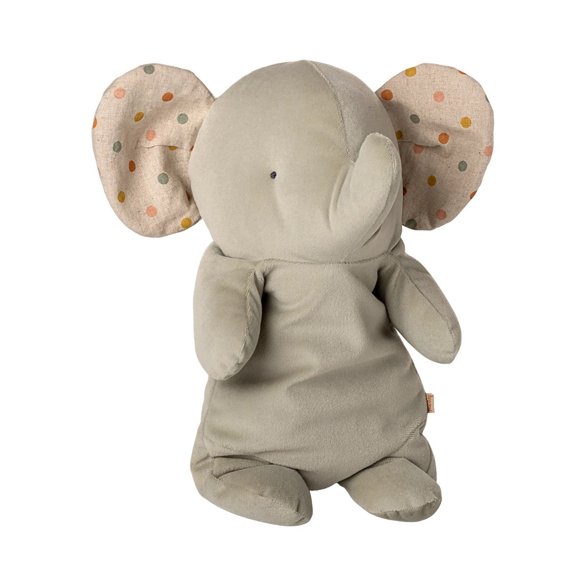 Medium Stuffed Elephant - Grey
