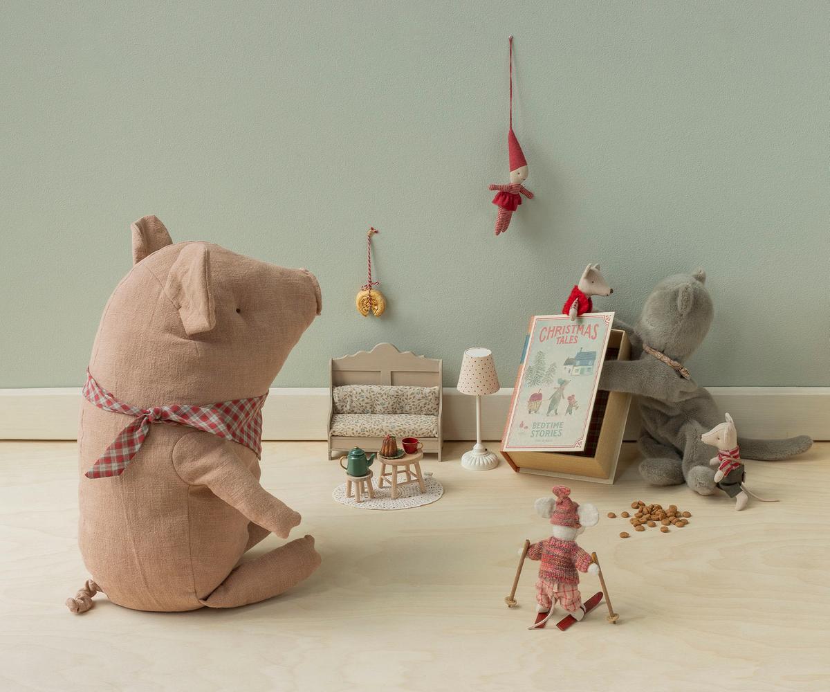 Christmas Tales Twin Mice in Bedtime Stories Book