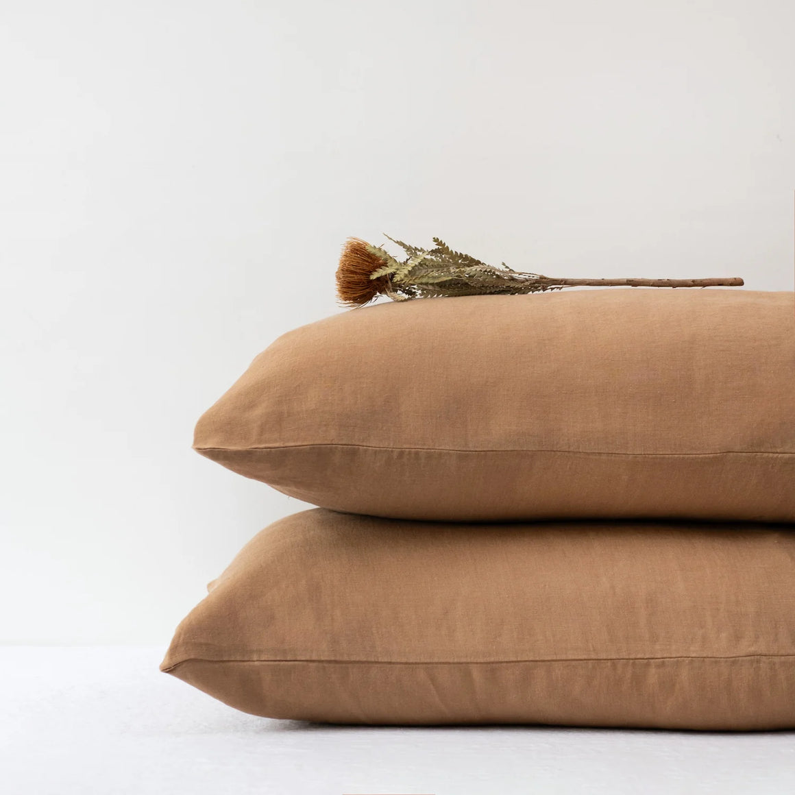 Linen Tales Pillowcase - Camel