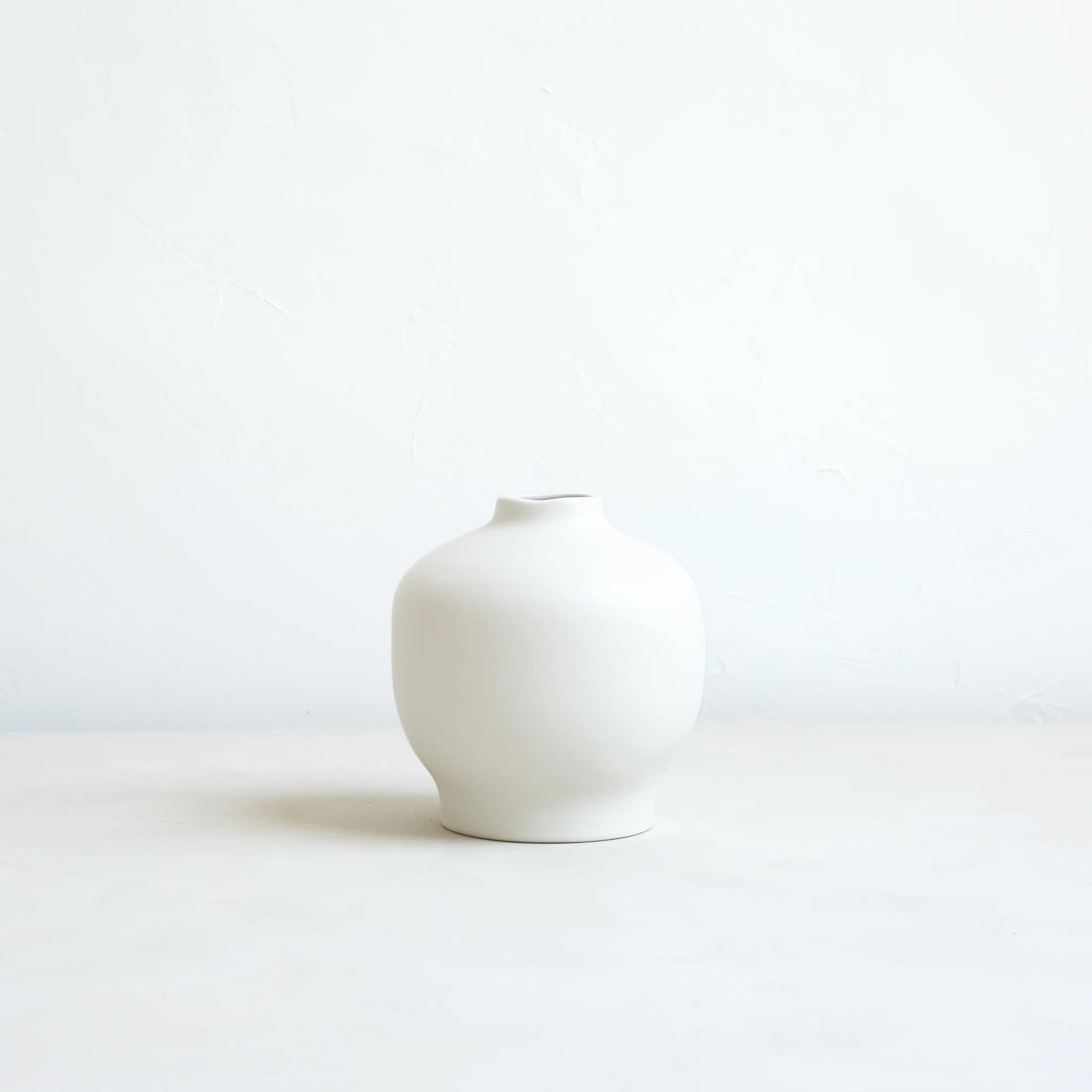 Matte White Blossom Vase