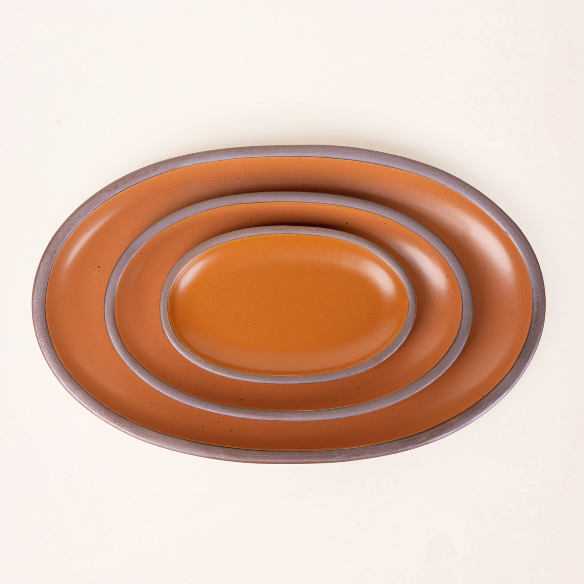 East Fork Small Oval Platter - Bittersweet
