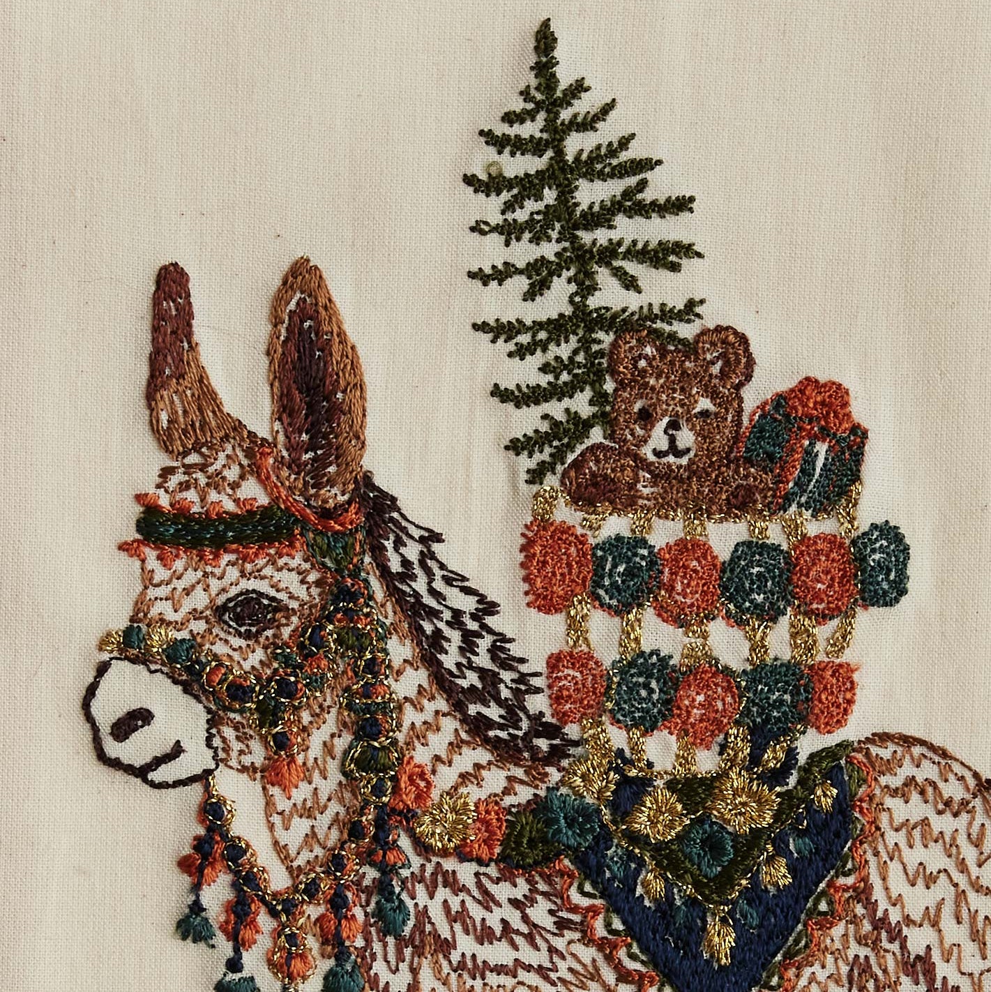 Christmas Donkey Card