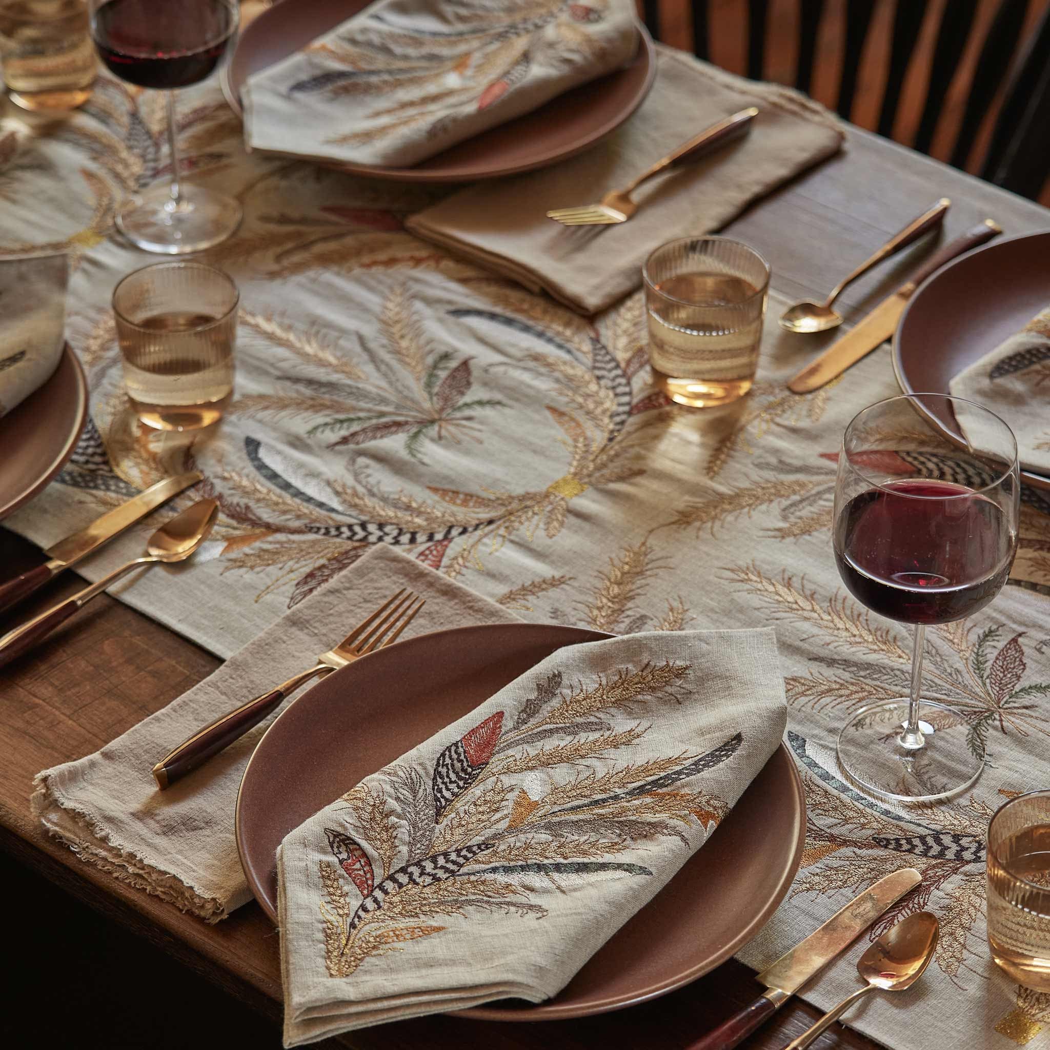 Wheat Harvest Table Runner