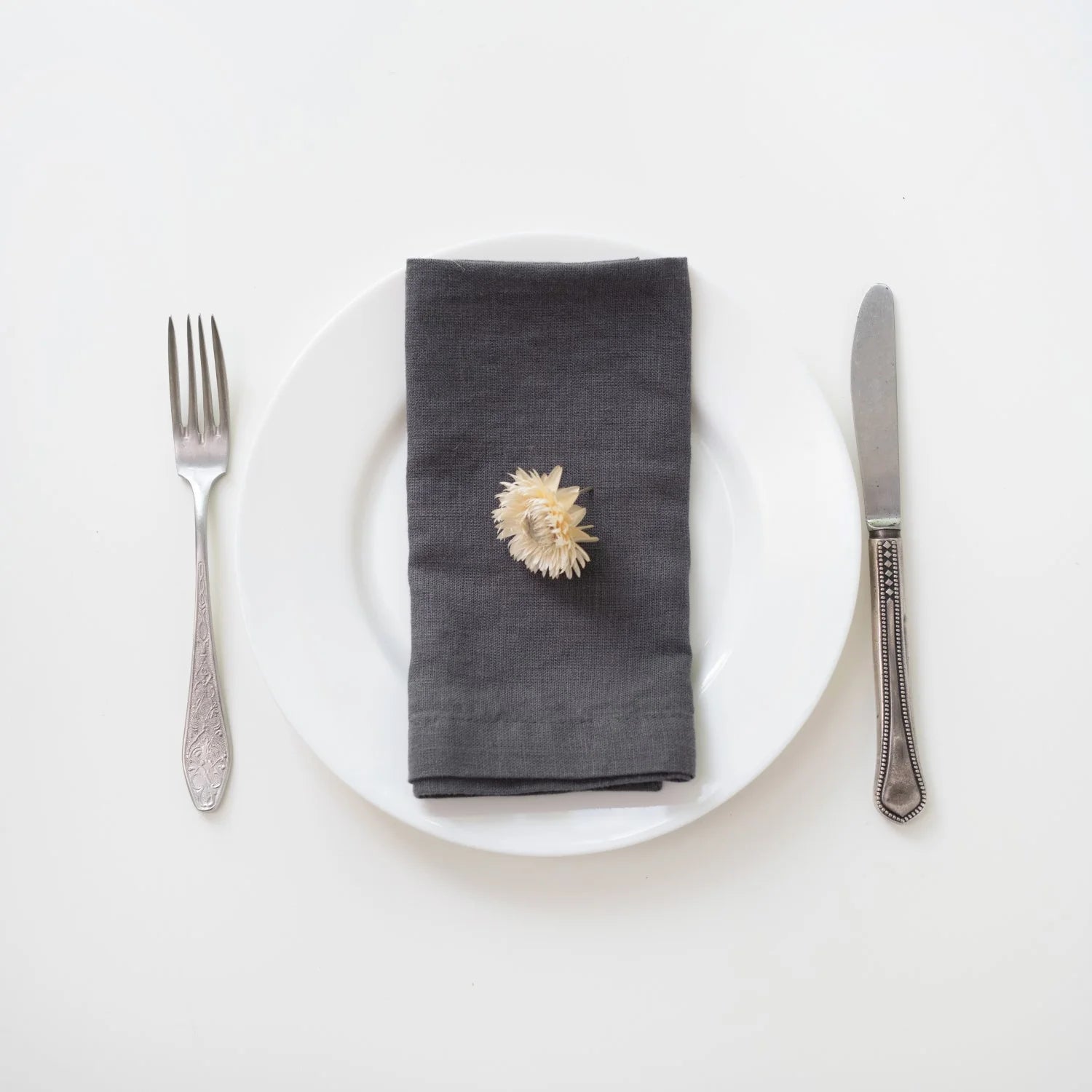 Linen Napkins - Set/2 - Dark Grey