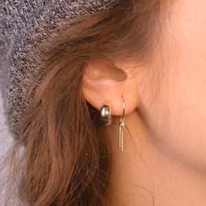 Gold + Diamond Chime Earring
