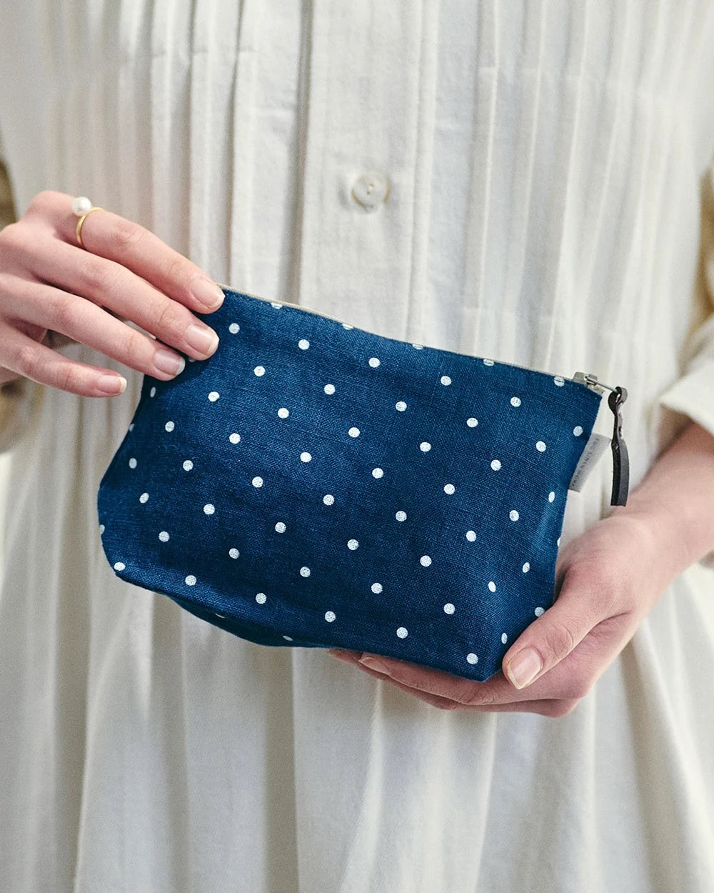 Chris Pouch (Navy w/ White Dots)