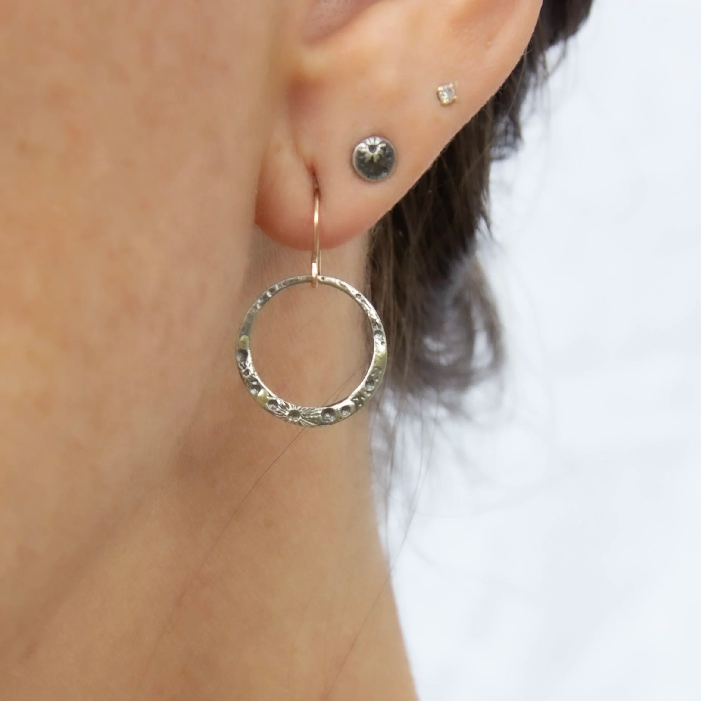 Mahina Moon Dangle Earrings