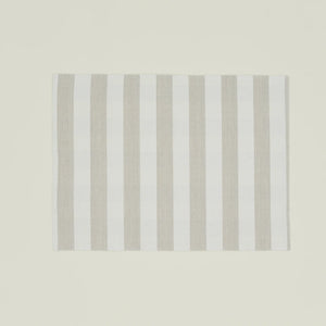 Striped Placemat - Ivory, Set of 4