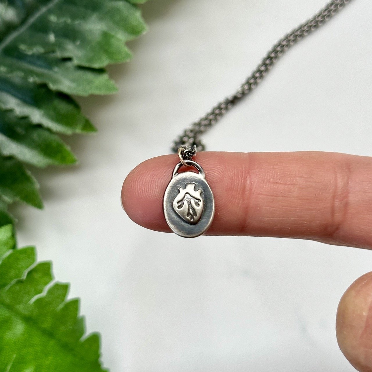 All My Love - Anatomical Heart Necklace