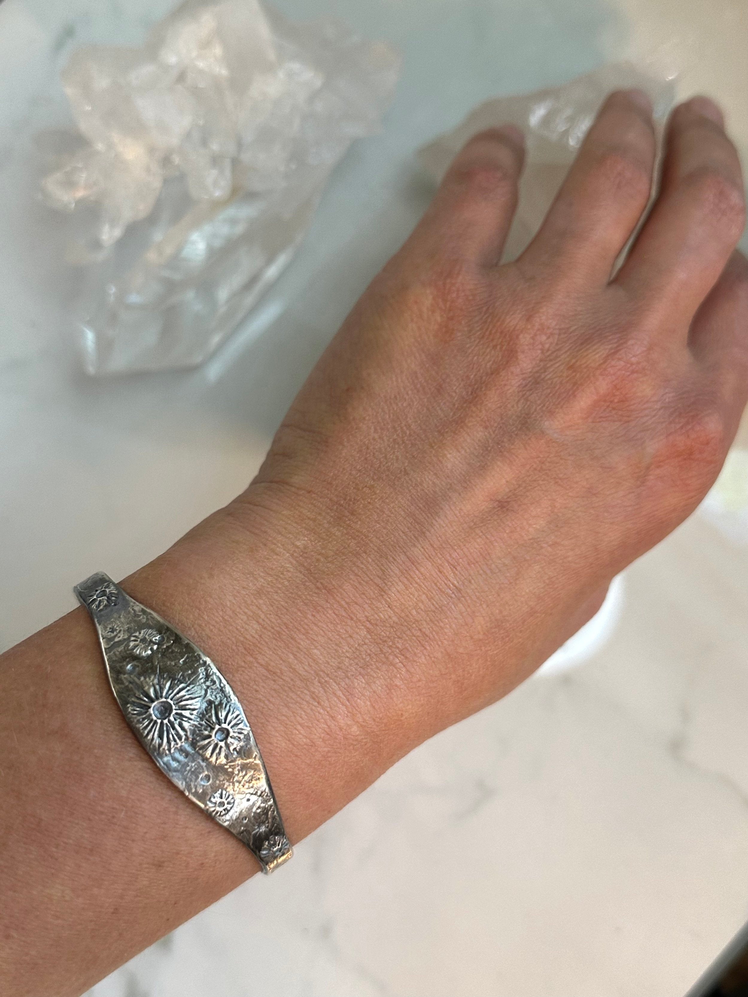 Silver Moon Cuff