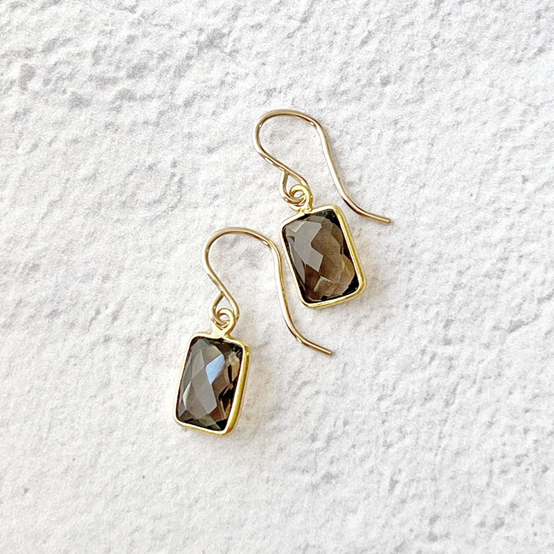Smokey Quartz Earrings
