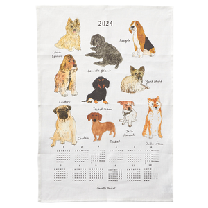 2024 Fabric Calendar - Le Club Des Dog  (the Dog Club)