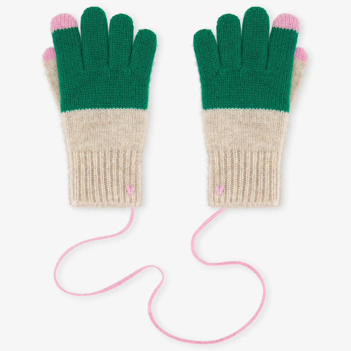 Kids Gloves (Green/Pink)