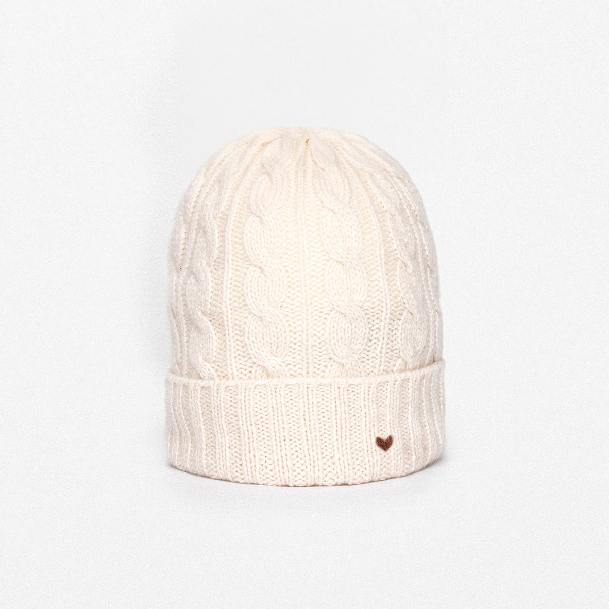 Baby Cable Beanie (Milk)