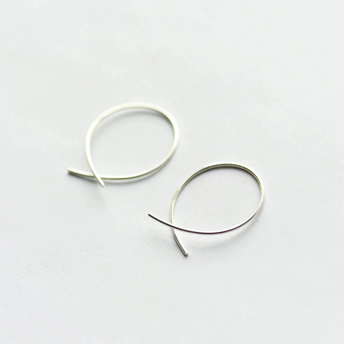 Loopdie Threader Earrings - Silver