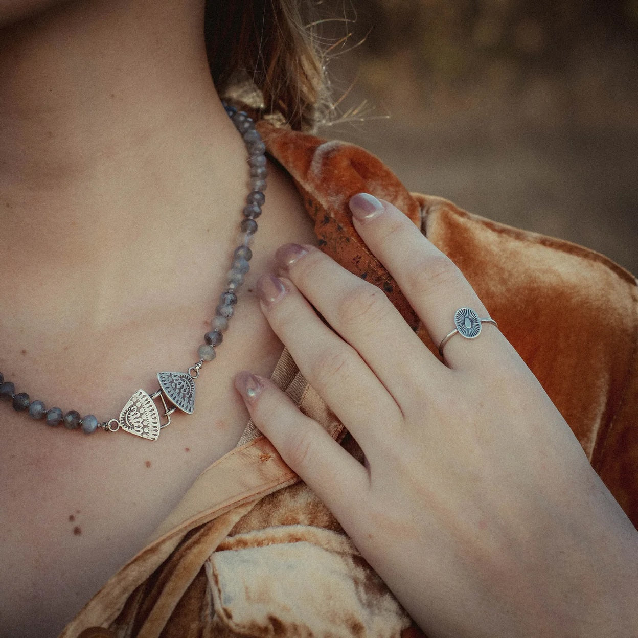 After the Rain Stacking Ring - Silver