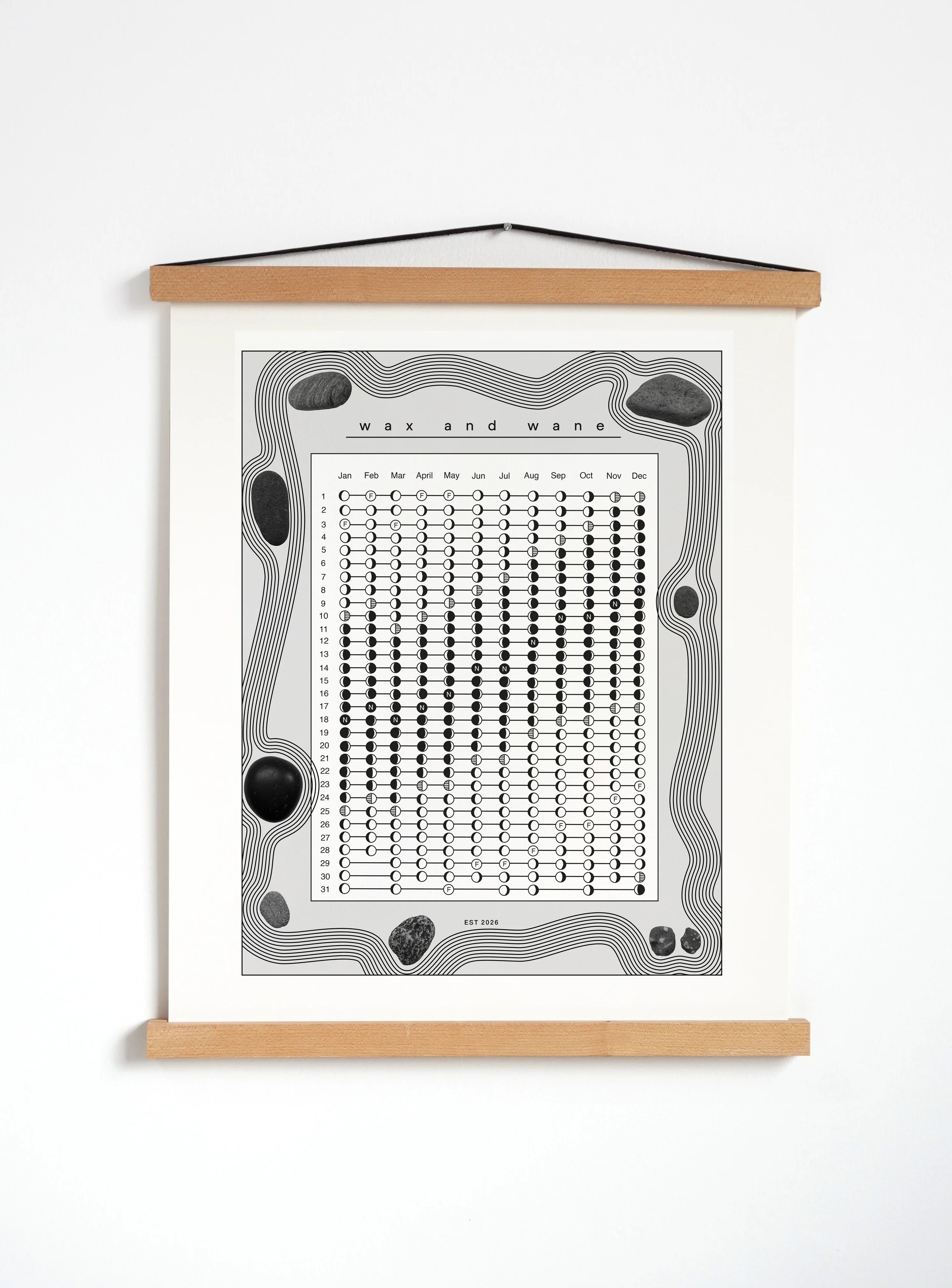 2026 Annie Axtell Moon Calendar