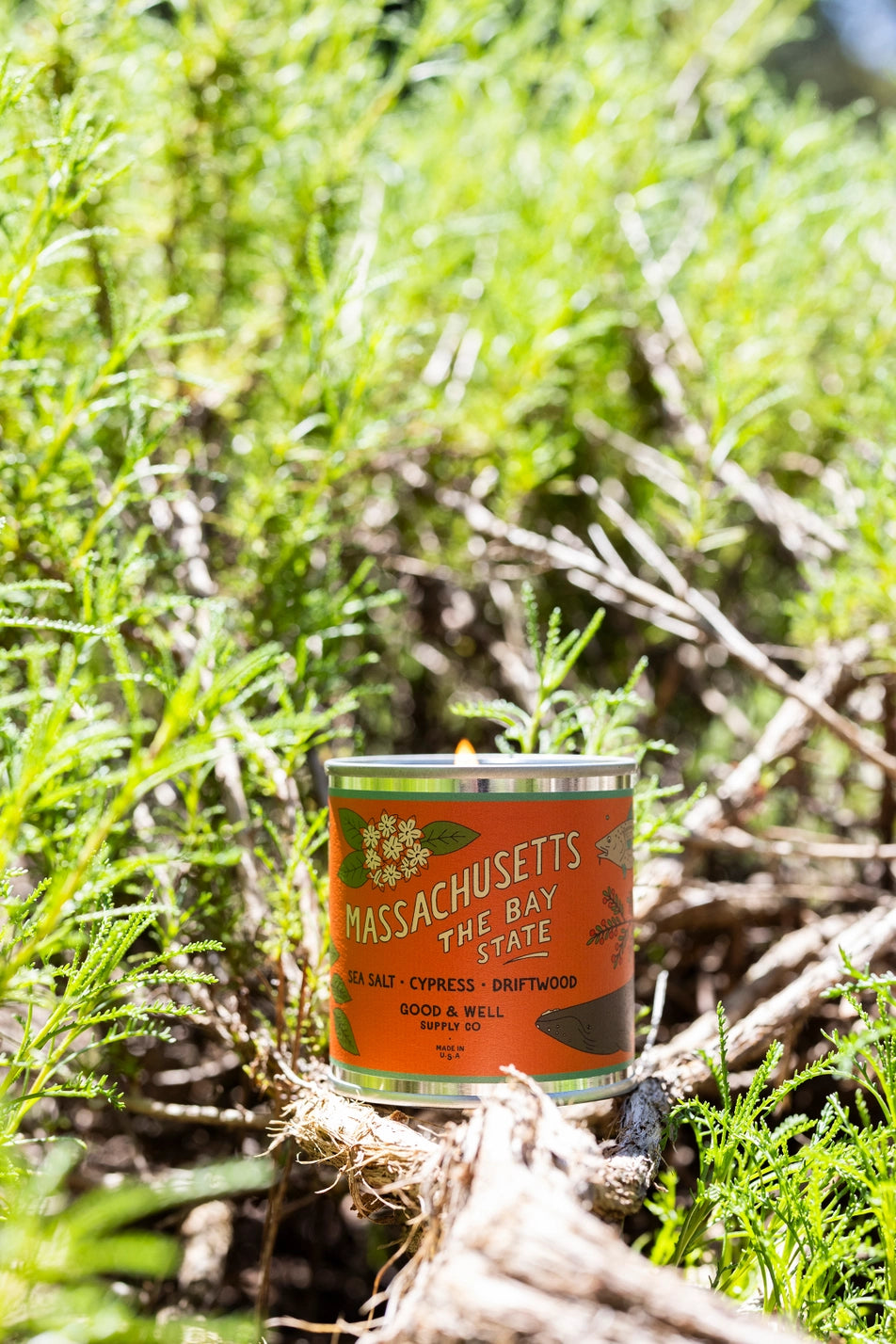 Massachusetts State Soy Candle